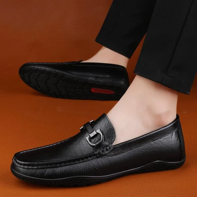 Men's Dress Shoes Men Handmade Fashion Wedding Loafers Casual Driving Oxford Shoe for Men