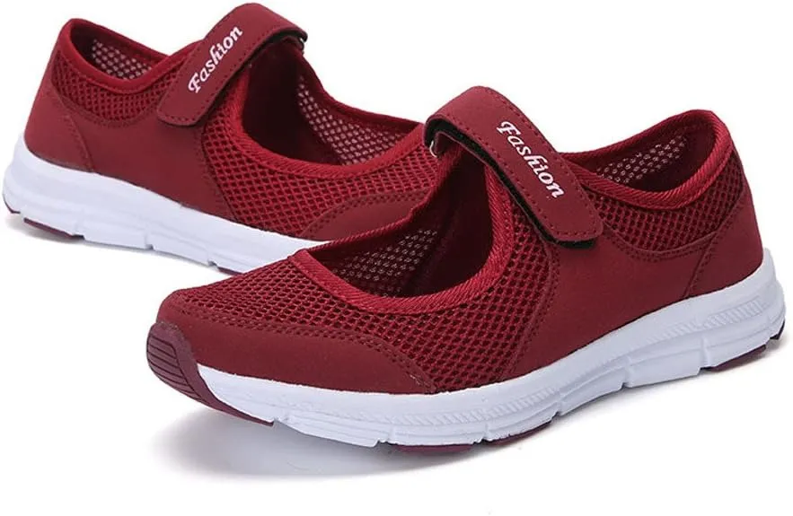 Mens Dress Shoes Mesh Breathable Women's Shoes Casual Women's Fashion Sneakers Women's Slip On Walking Running White Tennis Shoe Casual Loafers