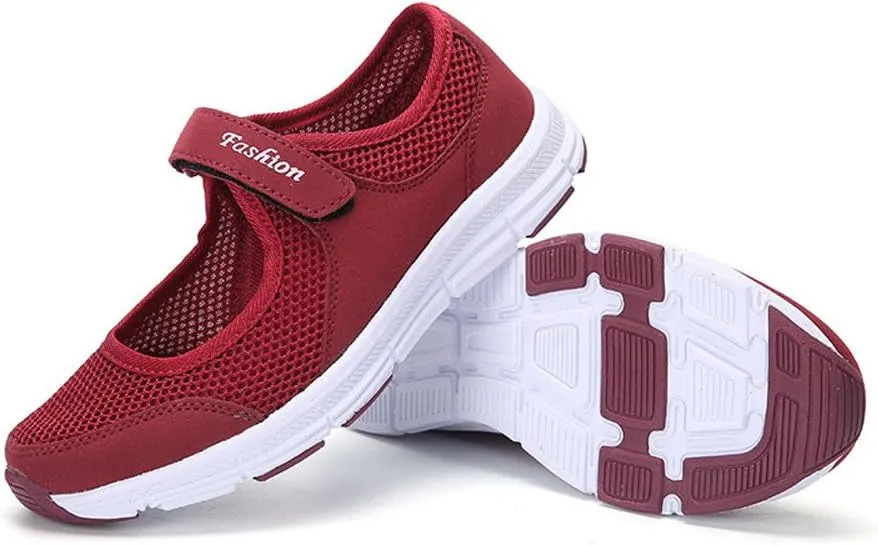 Mens Dress Shoes Mesh Breathable Women's Shoes Casual Women's Fashion Sneakers Women's Slip On Walking Running White Tennis Shoe Casual Loafers