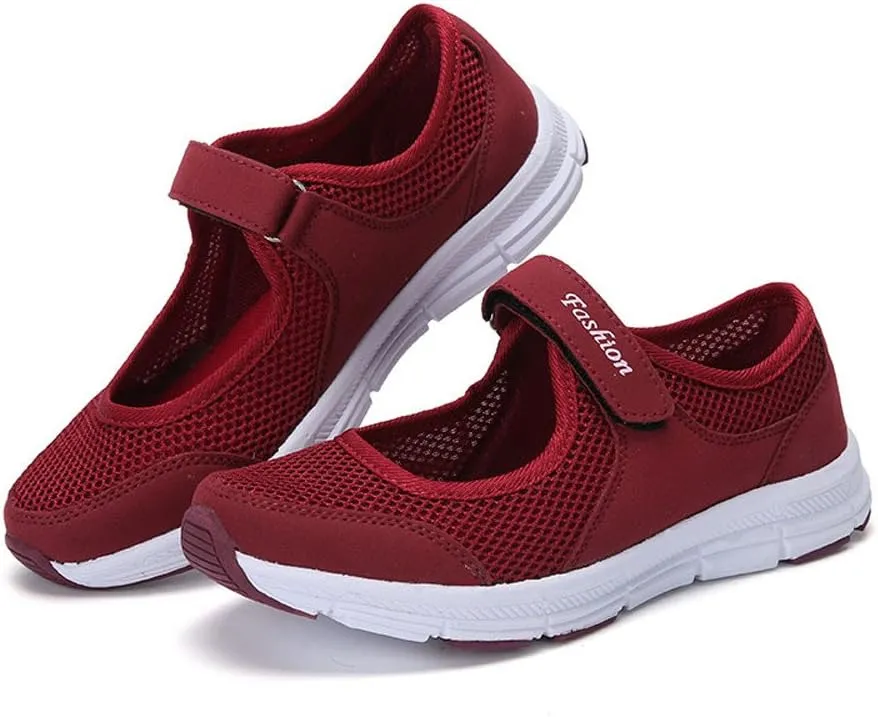 Mens Dress Shoes Mesh Breathable Women's Shoes Casual Women's Fashion Sneakers Women's Slip On Walking Running White Tennis Shoe Casual Loafers