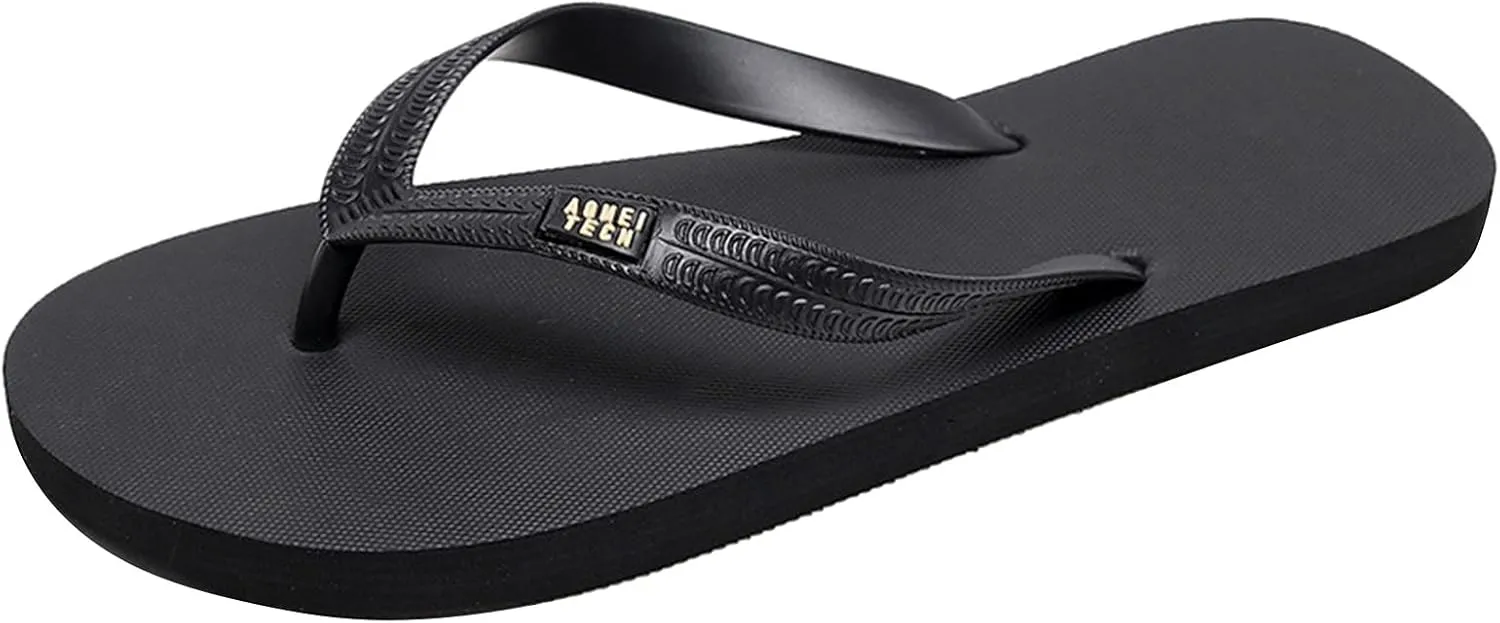 Men's Flip Flop Arch Support Men Shoes Flat Herringbone Slippers Fashion Casual Beach Casual Sandals