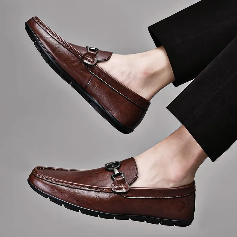Men's Lightweight Walking Dress Shoes Breathable Casual Oxfords for Business