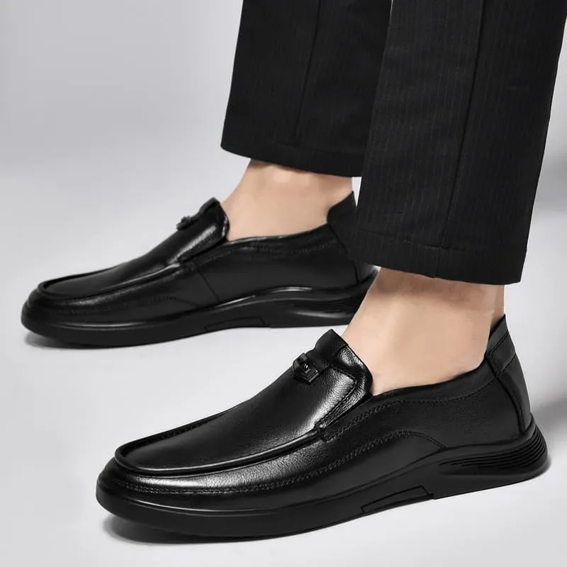 Men's Loafers Shoes Men Patent Leather Formal Business Oxford Dress Shoes