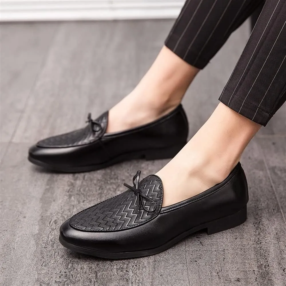 Mens Loafers Tassel Lightweight Solid Colors Solid Colors Leather Slip Resistant Lightweight Comfortable Party Slip-ons