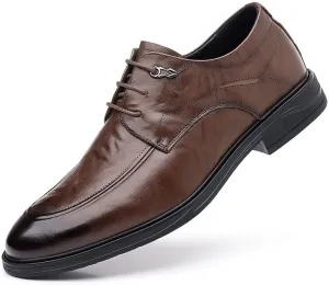 Mens Oxford Men's Luxury Brogue Oxfords Shoes Formal Business Casual Oxford Trendy Plaid Upper Tuxedo Shoes for Men Non Slip Casual Business Work Breathable Formal Shoes Dress Shoes(10)