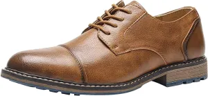 Mens Oxfords Formal Dress Leather Dress Wedding Business Fashion Tuxedo Walking Shoes for Men