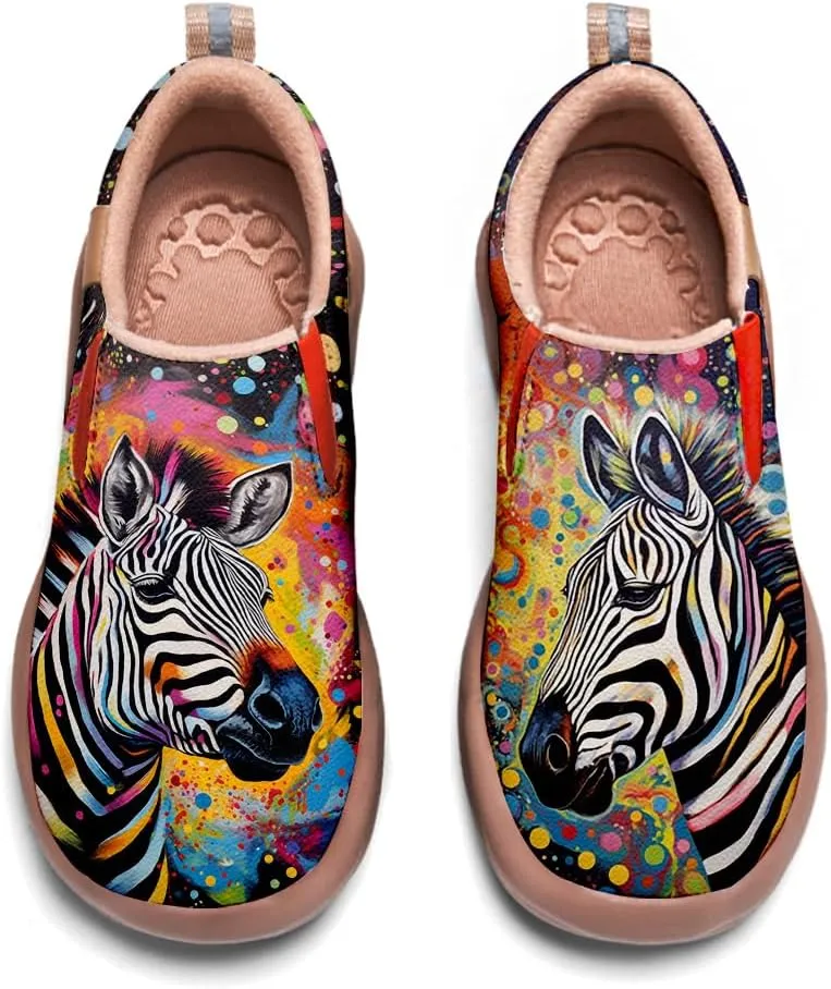 Mens Painted Travel Shoes Casual Loafers Walking Slip-Ons Comfortable Art Fashion Sneakers