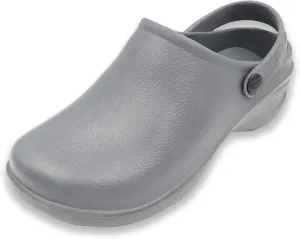 Men's Solid Slingback Black Garden Clogs