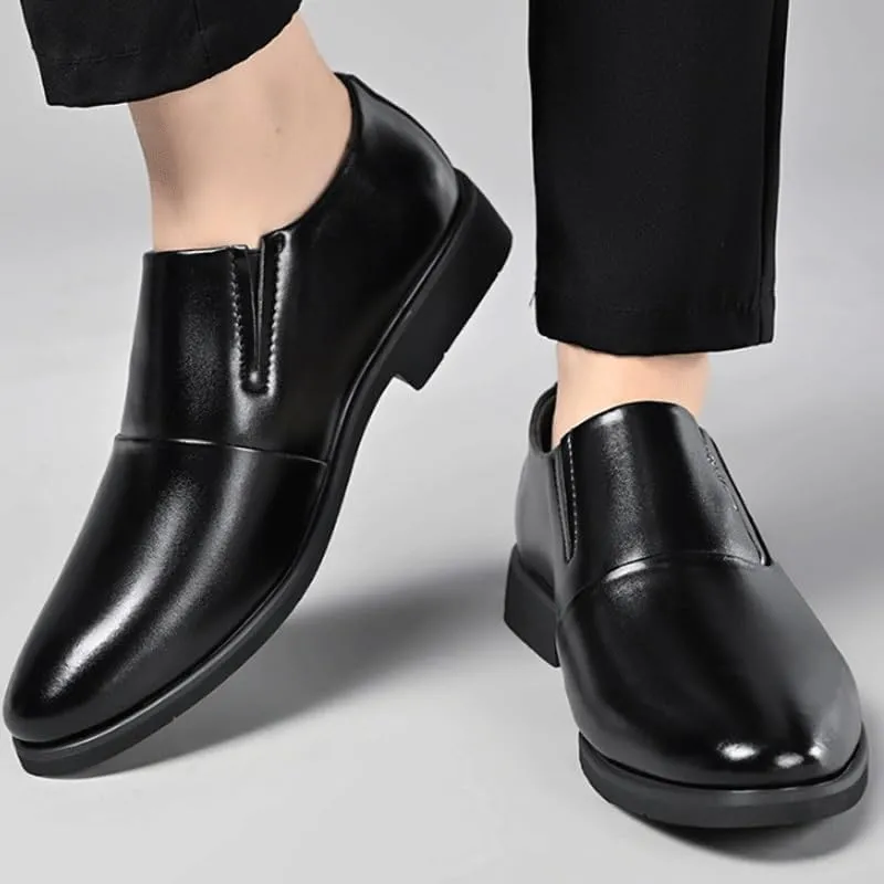 Men's Vintage Spike Dress Slip On Fashion Shoes Formal Slip On Penny Party Loafer Shoes for Men