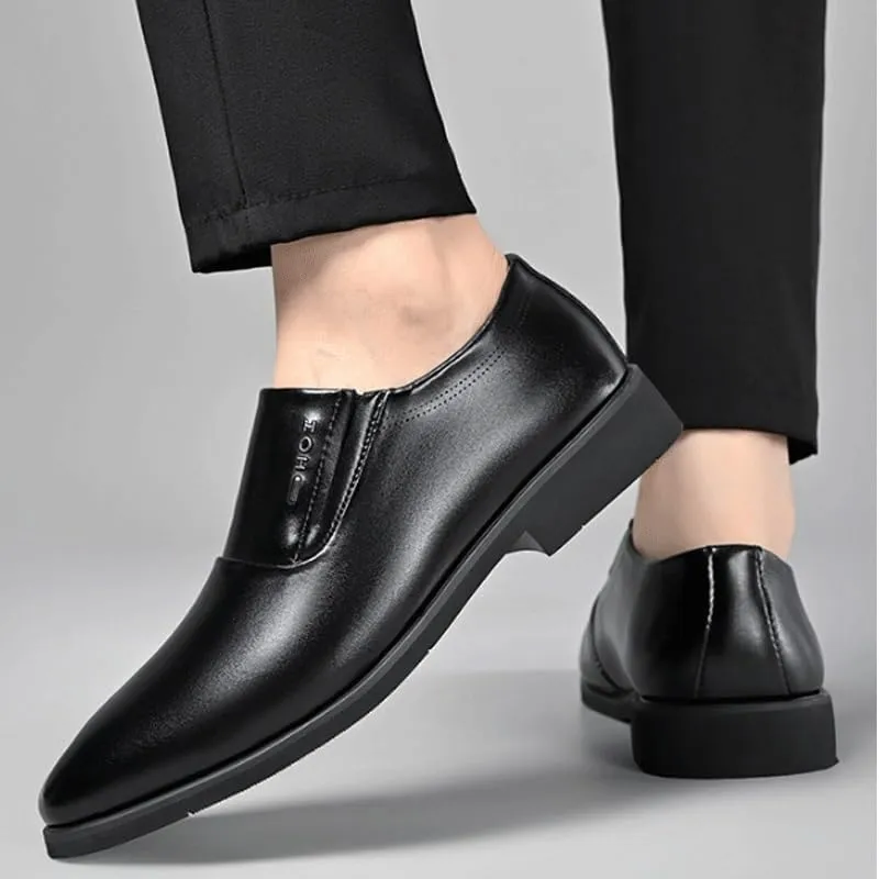 Men's Vintage Spike Dress Slip On Fashion Shoes Formal Slip On Penny Party Loafer Shoes for Men