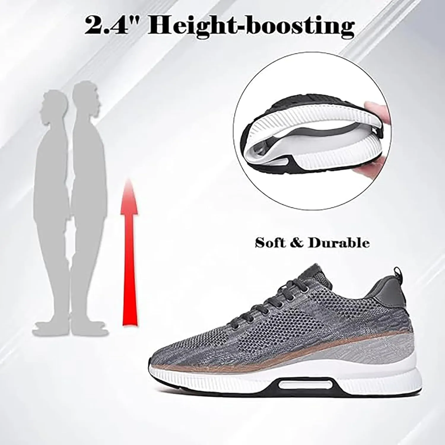 Mens Woven Orthopedic Sneakers Solid Color Casual Soft Walking Running Shoes Comfortable Tennis Shoes Flat Bottom Non Slip Summer Spring Men Shoe