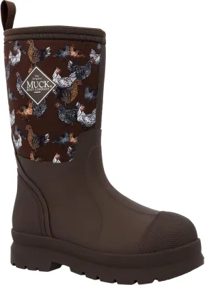 MUCK Kids' Chore Classic Boot, Brown, Size 6(M)