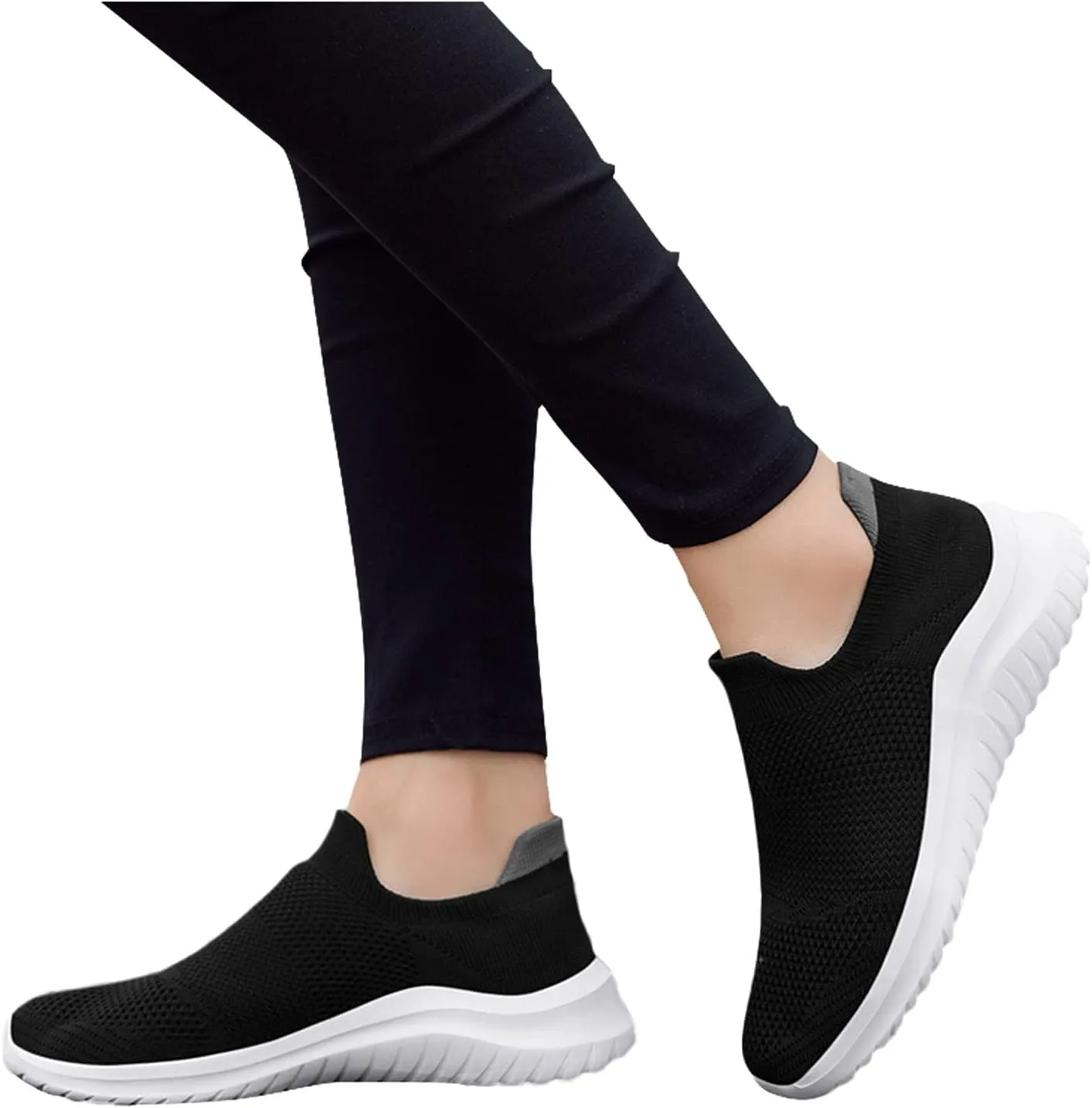 Mules for Women Flats Platform Sneakers for Women Black Casual Shoes for Women Comfortable Dressy Slip on Black Loafers Women Black Sneakers for Women