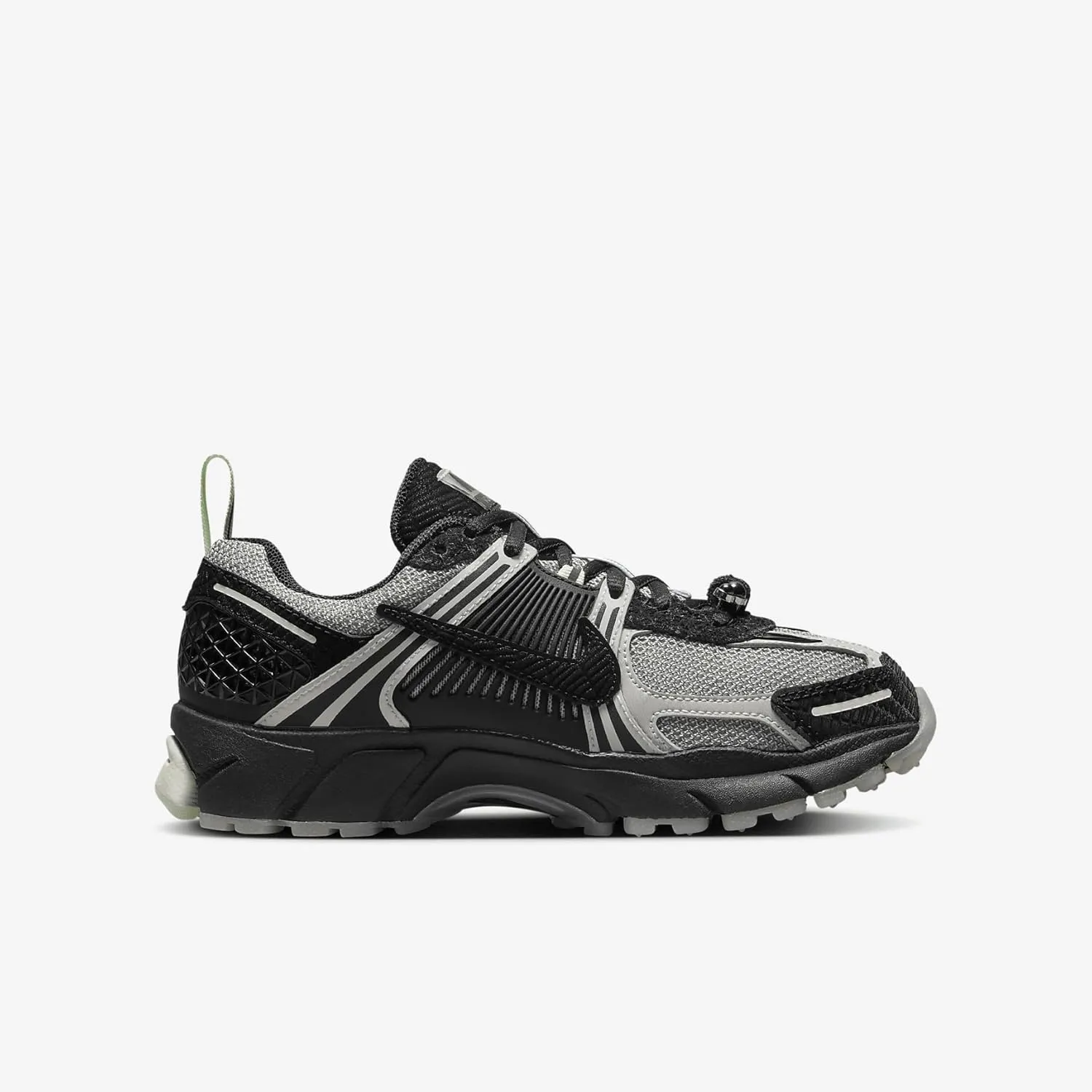 Nike Vomero 5 'Big Kids' Shoes (HQ3477-001, Photon Dust/Black/Vapor Green/Black)