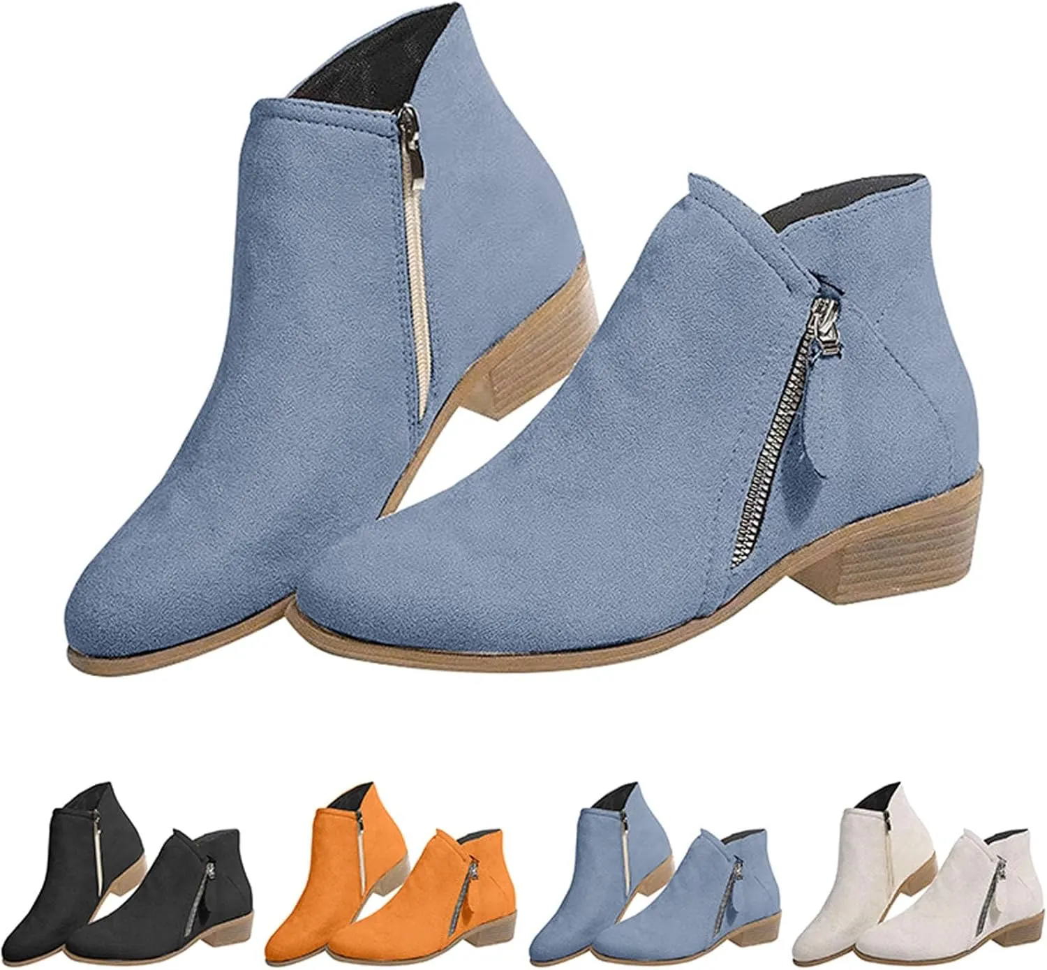 No Heel Ankle Boots Womens Leather Ankle Boots Wide Womens Dress Ankle Boots Womens Ankle Winter Boots 2024 Mens Dress Shoes Ankle Boots Black Ankle Boots Women with Heel