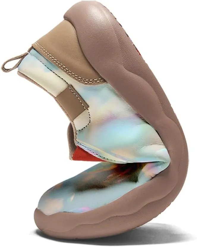 Onehorse Women's Painted Shoes Walking Travel Casual Loafers Slip-Ons Comfortable Sneakers
