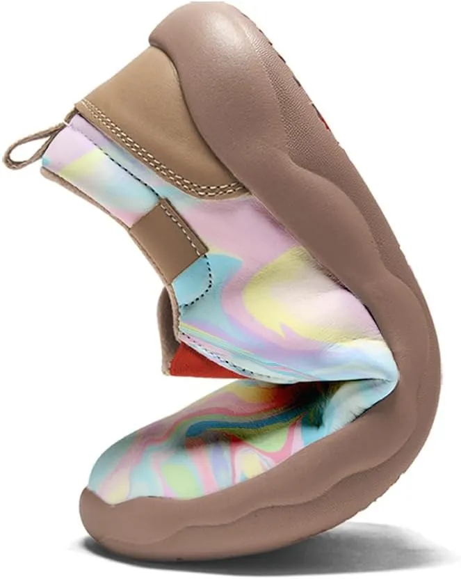 Onehorse Women's Painted Shoes Walking Travel Casual Loafers Slip-Ons Comfortable Sneakers