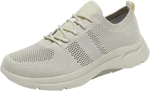 Orthopedic Shoes for Women Woven Orthopedic Mens Casual Shoes Mesh Breathable Ladies Casual Shoes Dress Sneakers White Tennis Shoe Loafers Dress Shoe