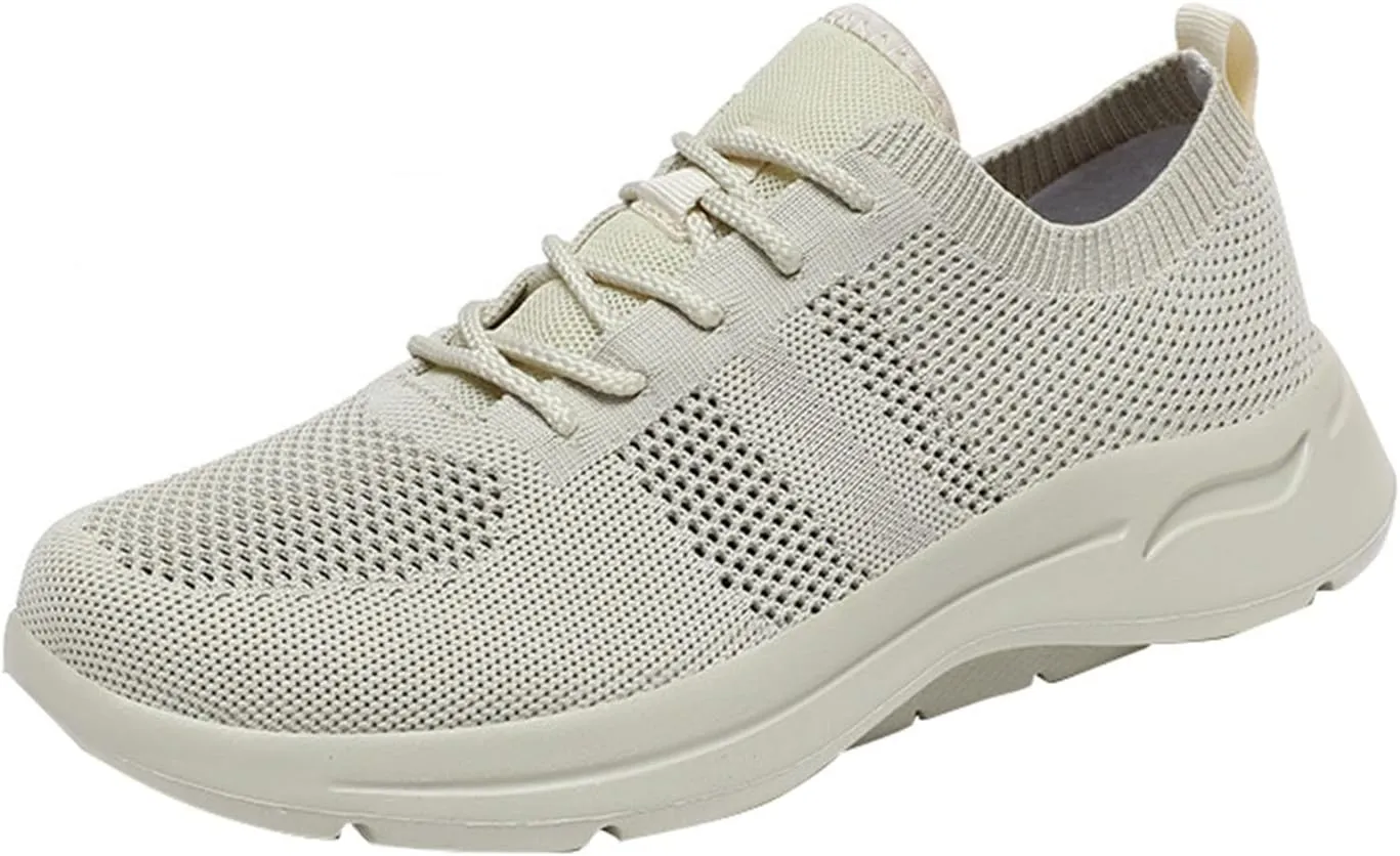 Orthopedic Shoes for Women Woven Orthopedic Mens Casual Shoes Mesh Breathable Ladies Casual Shoes Dress Sneakers White Tennis Shoe Loafers Dress Shoe