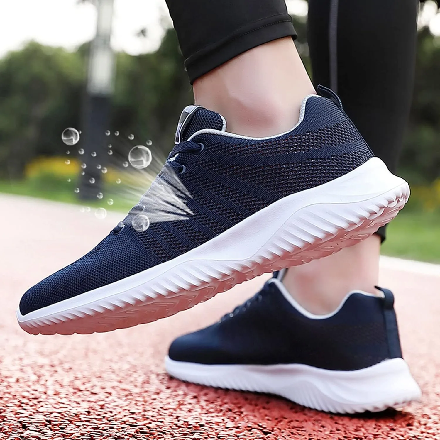 Platform Wide Sneakers for Women Fashion Lightweight Black Slip On Sneakers for Women 2023 Womens Casual Shoes Wide Width Black Wedge Gym Shoes for Women Zapatos Negros De Tacon Bajo para Mujer