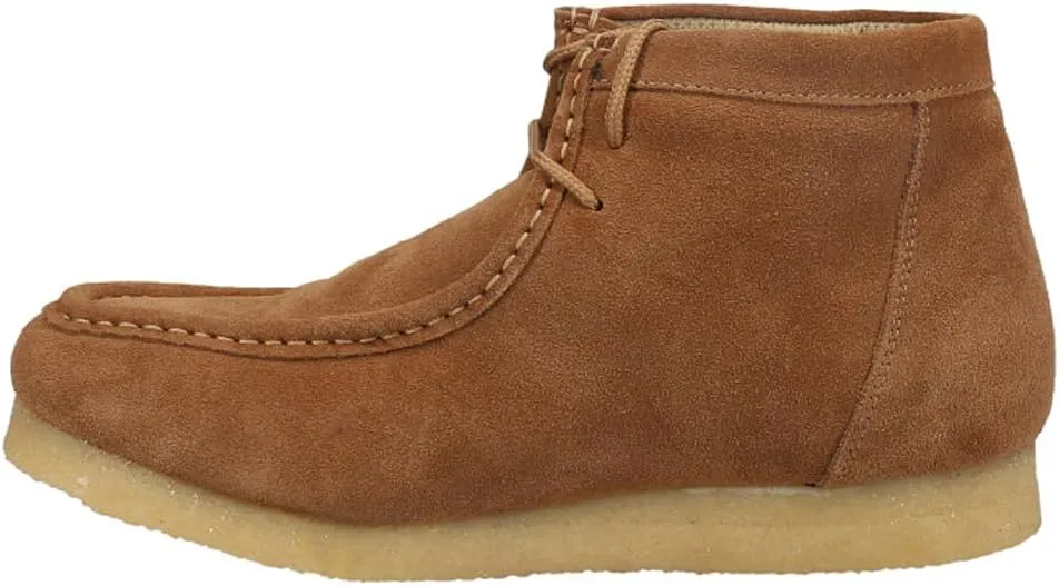 ROPER Mens Gum Sticker Round Toe Chukka Casual Boots Ankle - Brown