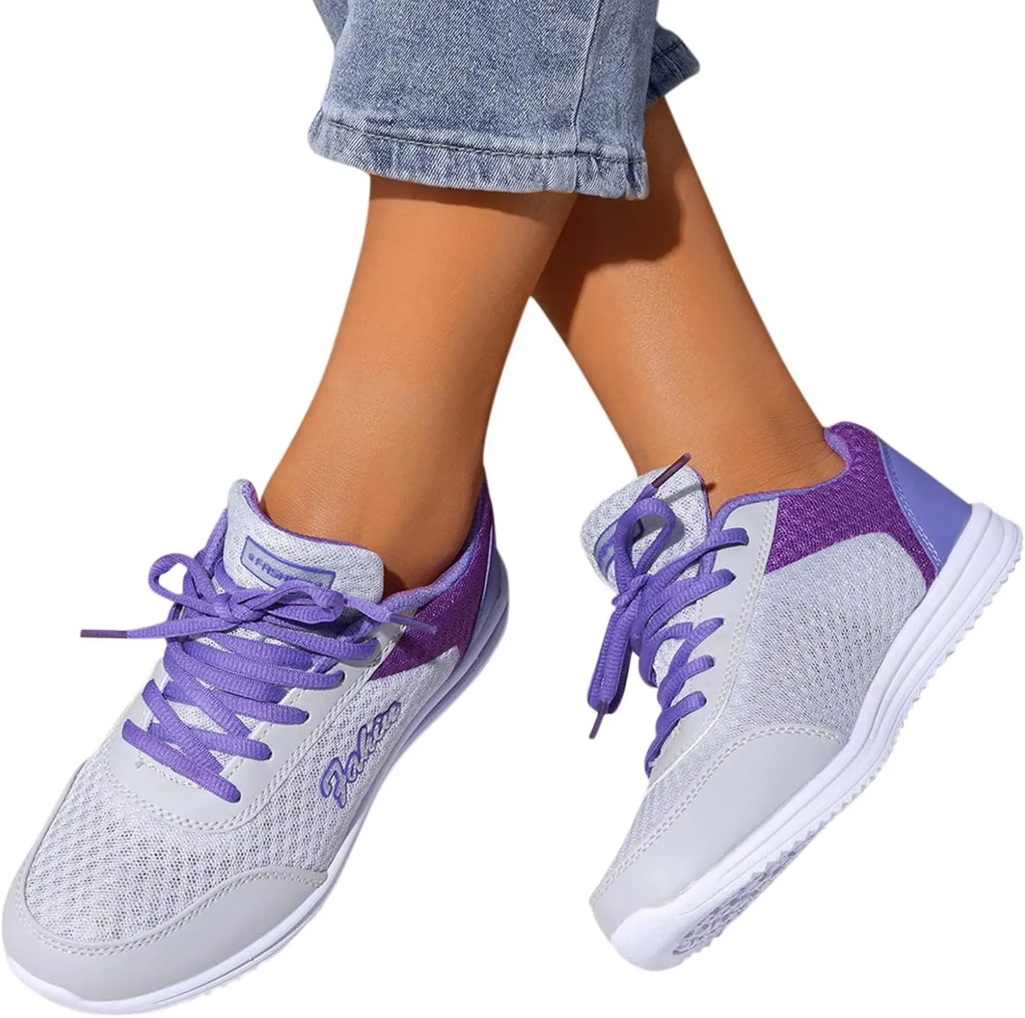 Running Shoes for Men Mesh Breathable Brown Casual Shoes Dress Sneakers Women's Walking Lightweight Tennis Basketball Shoe Grip Casual Loafers