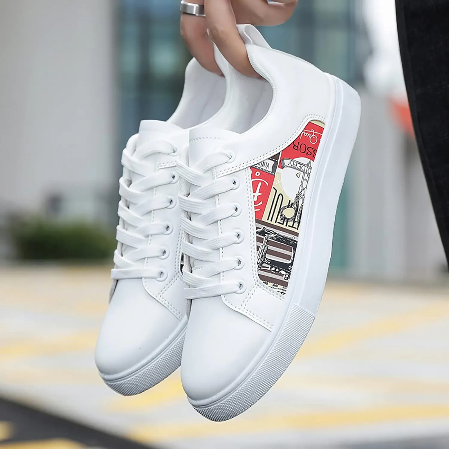 SBGMoSJ Women Sneakers Black Size 9 Zapatos Sin Cordones para Mujeres Womens Slip On Shoes Size 9 Wide Plantar Fasciitis Shoes Women Work Dress Trendy Slip On Sneakers for Women 2023