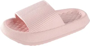 Showers Sandals Womens Indoor Slipper Women and Men Pillow Slippers Cloud Slides Non Slip House Home Soft Sole