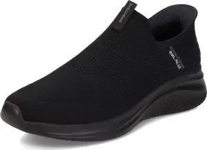 Skechers Slip Ins Men's Ultra Flex 3.0 Smooth Step, Black/Black, Size 7 Wide