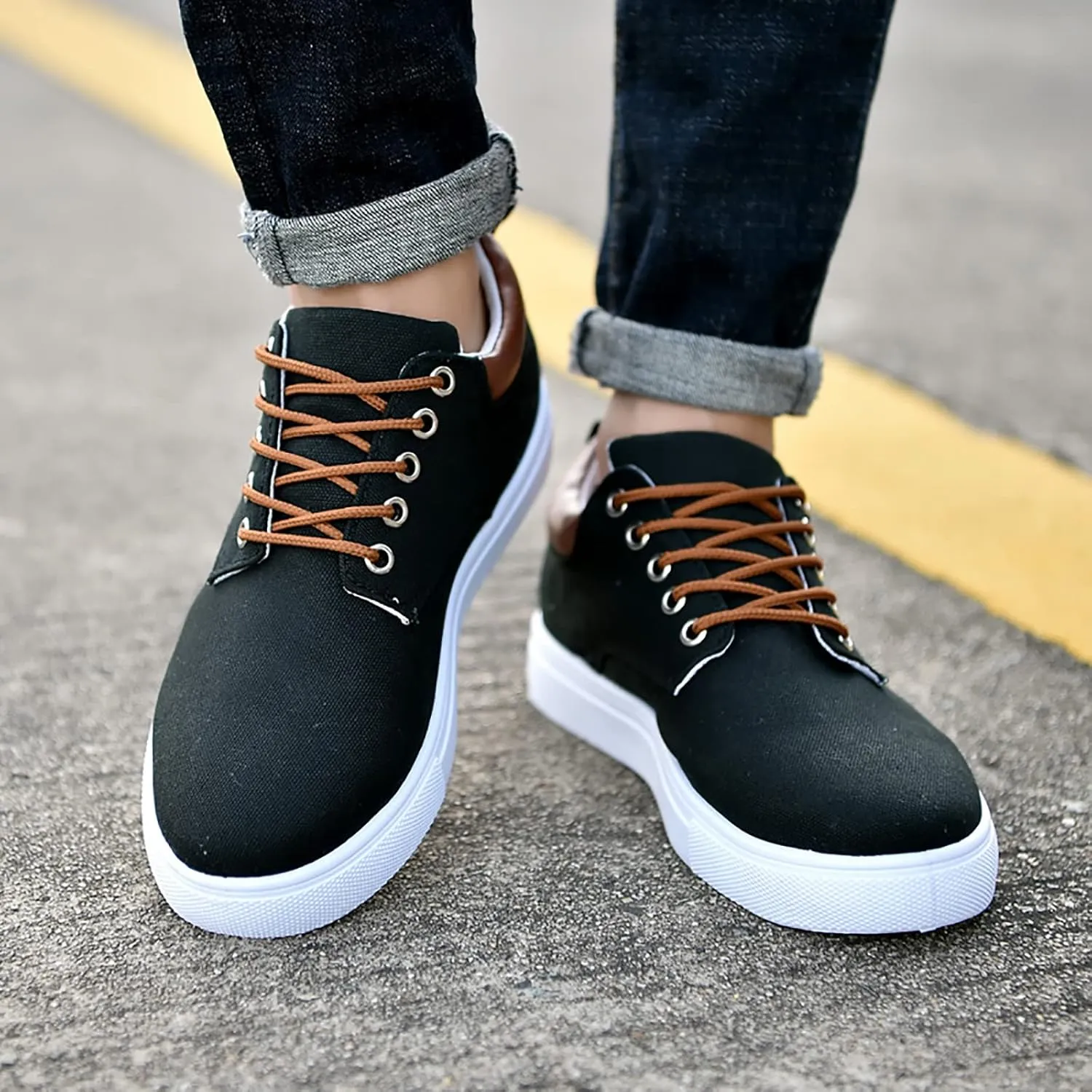 Slip On Casual Shoes White Platform Sneakers Mens Running Shoes Comfortable & Lightweight Women Loafers Comfortable Womens White Sneakers Casual