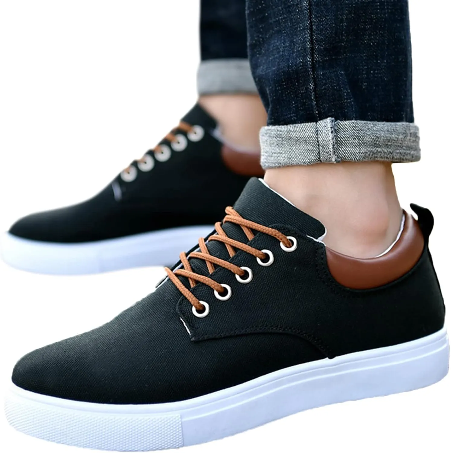 Slip On Casual Shoes White Platform Sneakers Mens Running Shoes Comfortable & Lightweight Women Loafers Comfortable Womens White Sneakers Casual