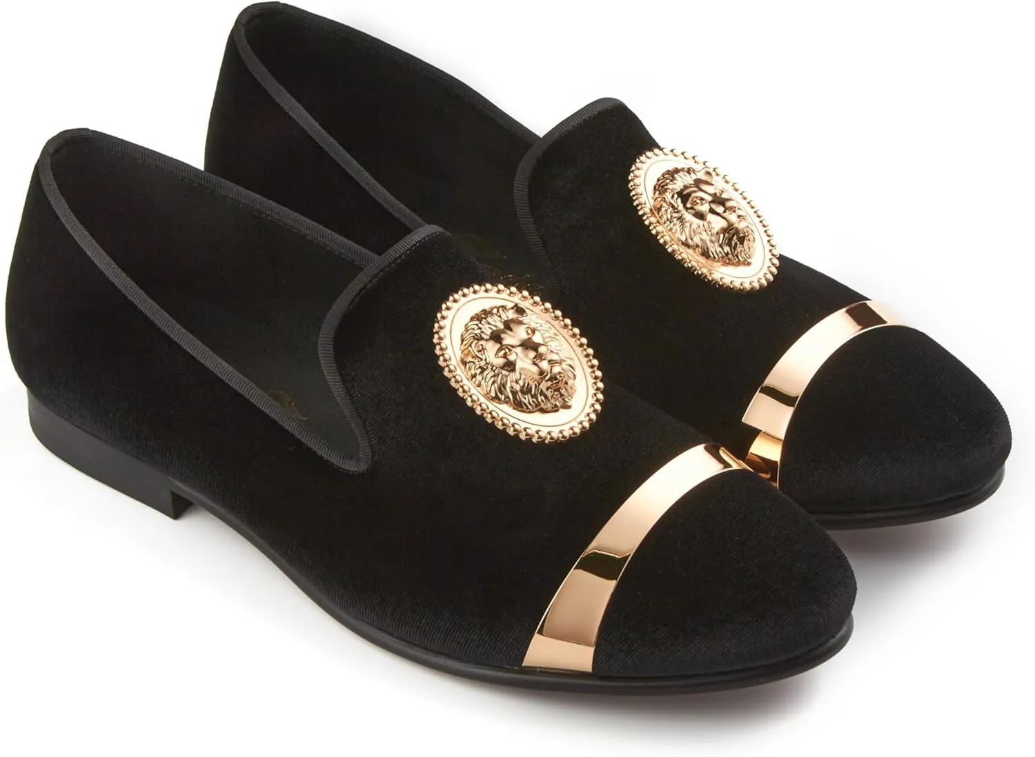 Slip On Formal Dress Shoes Men Velvet Tuxedo Loafers