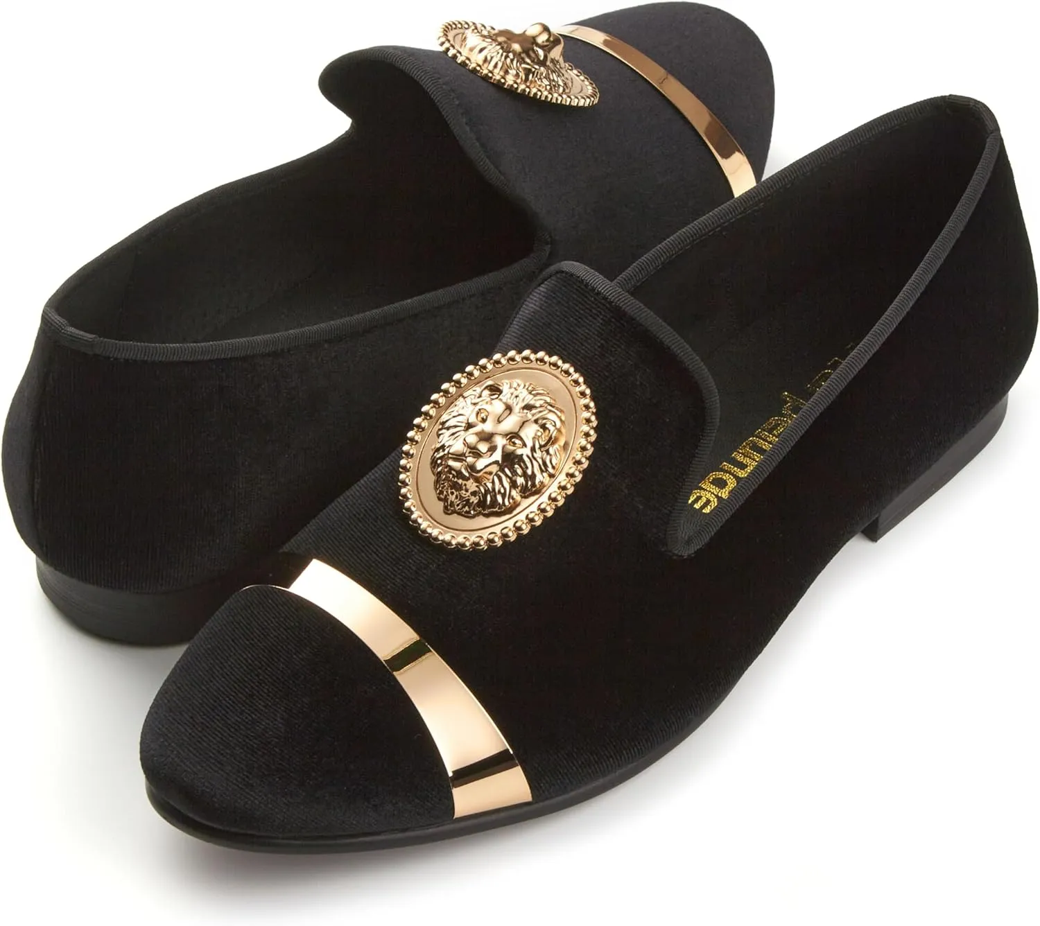 Slip On Formal Dress Shoes Men Velvet Tuxedo Loafers