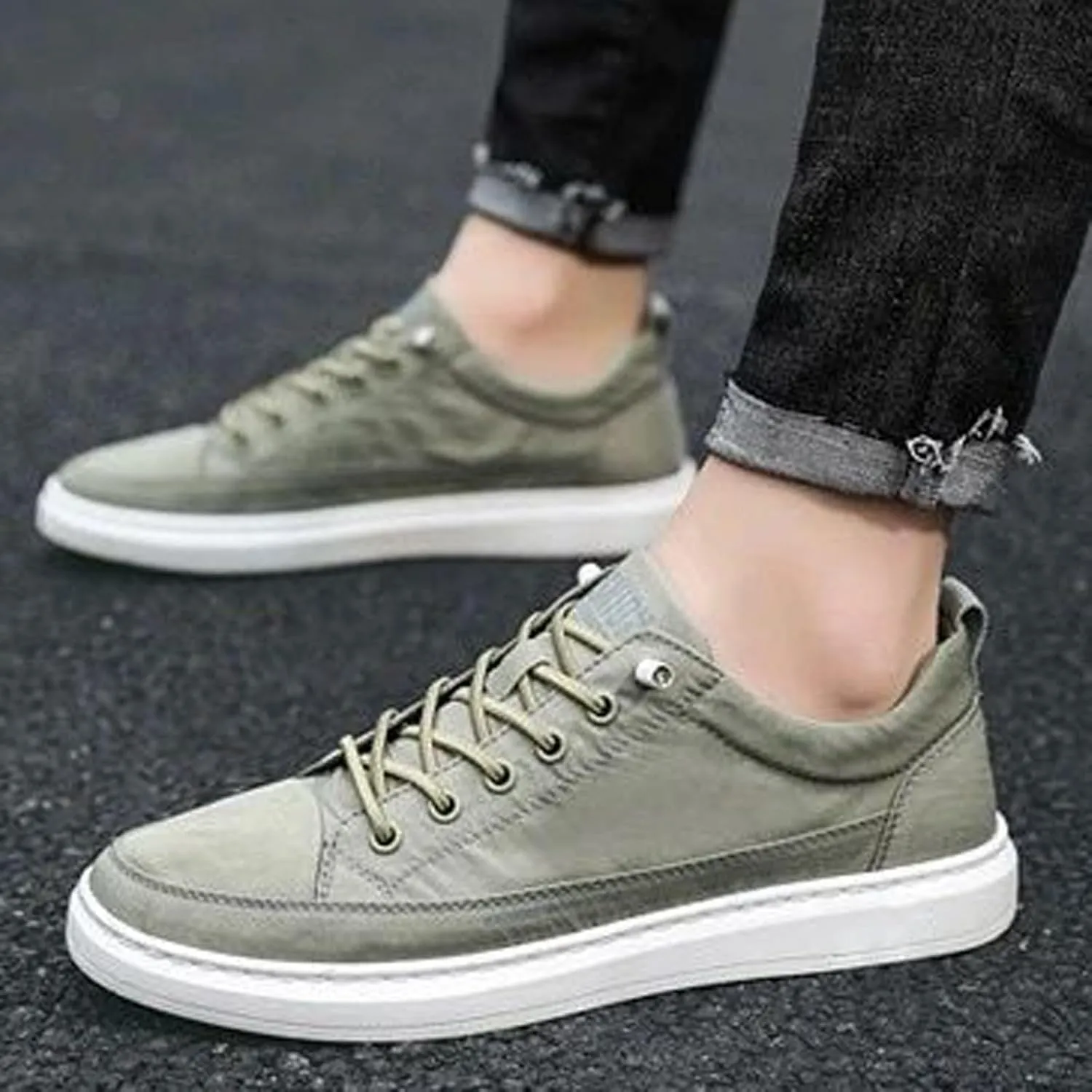 Slip On Sneakers Men Orthopedic Shoes for Women Womens White Tennis Shoes Comfortable & Lightweight Men's Loafers & Slip-Ons Women's Sneakers with Arch Support