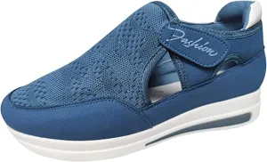 Slip On Sneakers Women Wide Width Size 11 Women's Fashion Canvas Shoes Round Toe Lightweight Non-Slip Flat Sneakers Classic Casual Fall Low Top Soft Comfort Breathable Slip On Walking Loafers