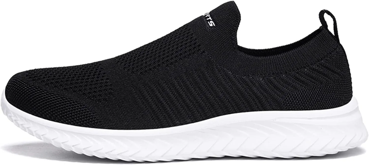 Sneakers for Women Running Shoes Slip On Casual Tennis Shoes Men Fashion Ladies Casual Shoes Black Sneakers White Tennis Shoe Loafers Dress Shoe