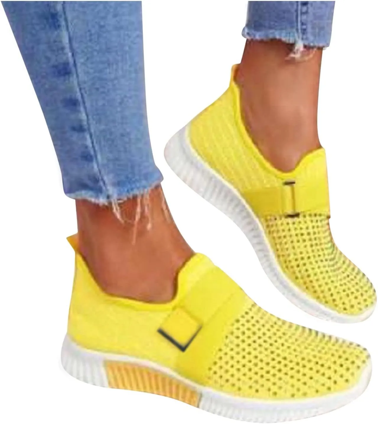 Sneakers for Women Walking Shoes Non Slip Lightweight Mens Casual Shoes Wide Feet Shoes Casual Black Platform Sneaker Black Tennis Shoe Loafers Casual Slip On