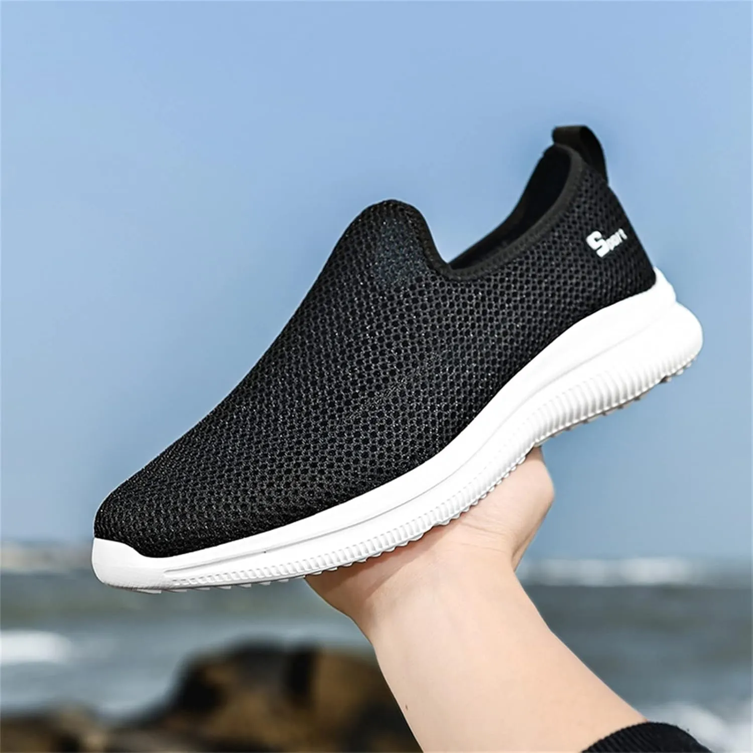 Sneakers for Women Walking Shoes Non Slip Lightweight Tennis Shoes Men Winter Women Shoes Casual Black Platform Sneaker Platform Tennis Shoe Loafers Casual Slip On