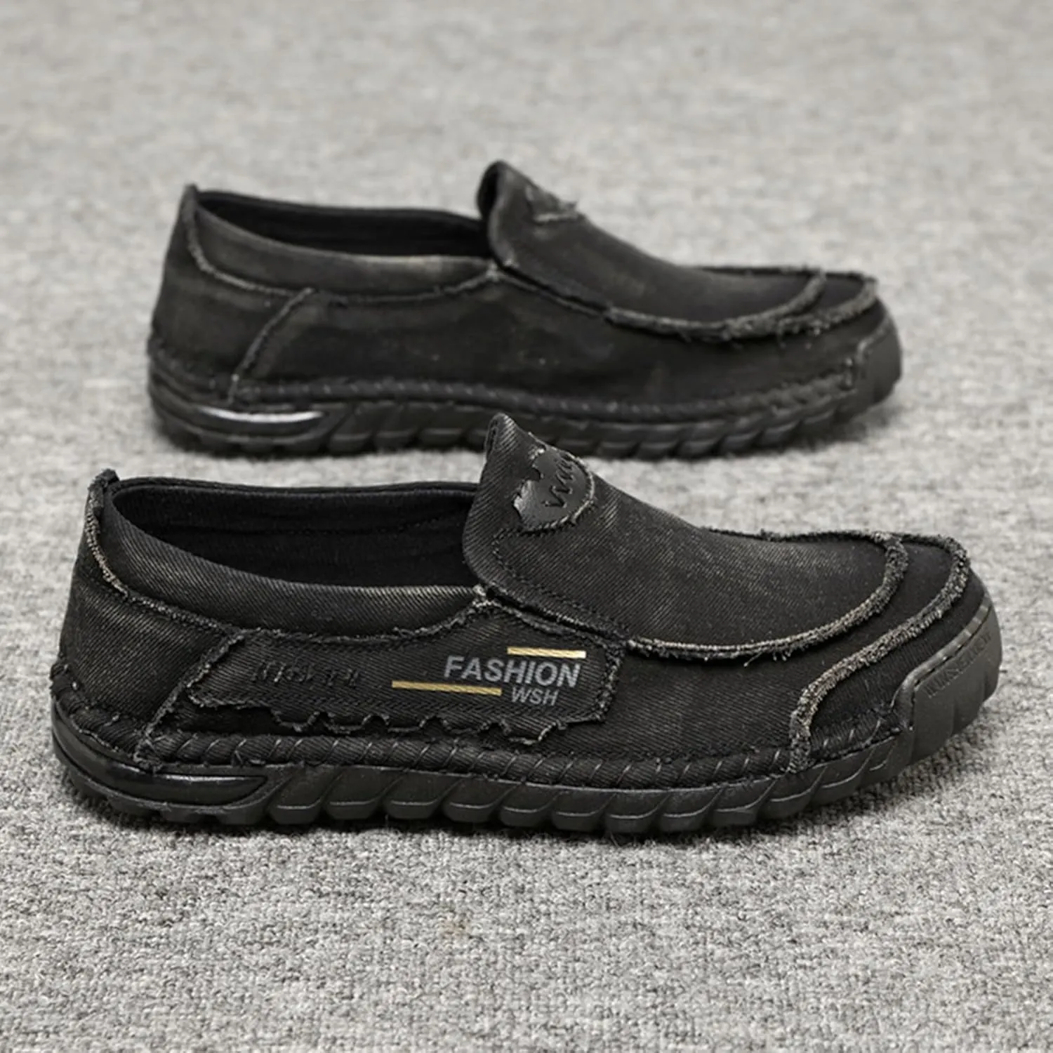 SywzX&xfybz Handmade Men's Slip-on Loafers Shoes Soft Bottom Anti Slip Soft Bottom Anti Slip Driving Shoes Mens Boat Shoes