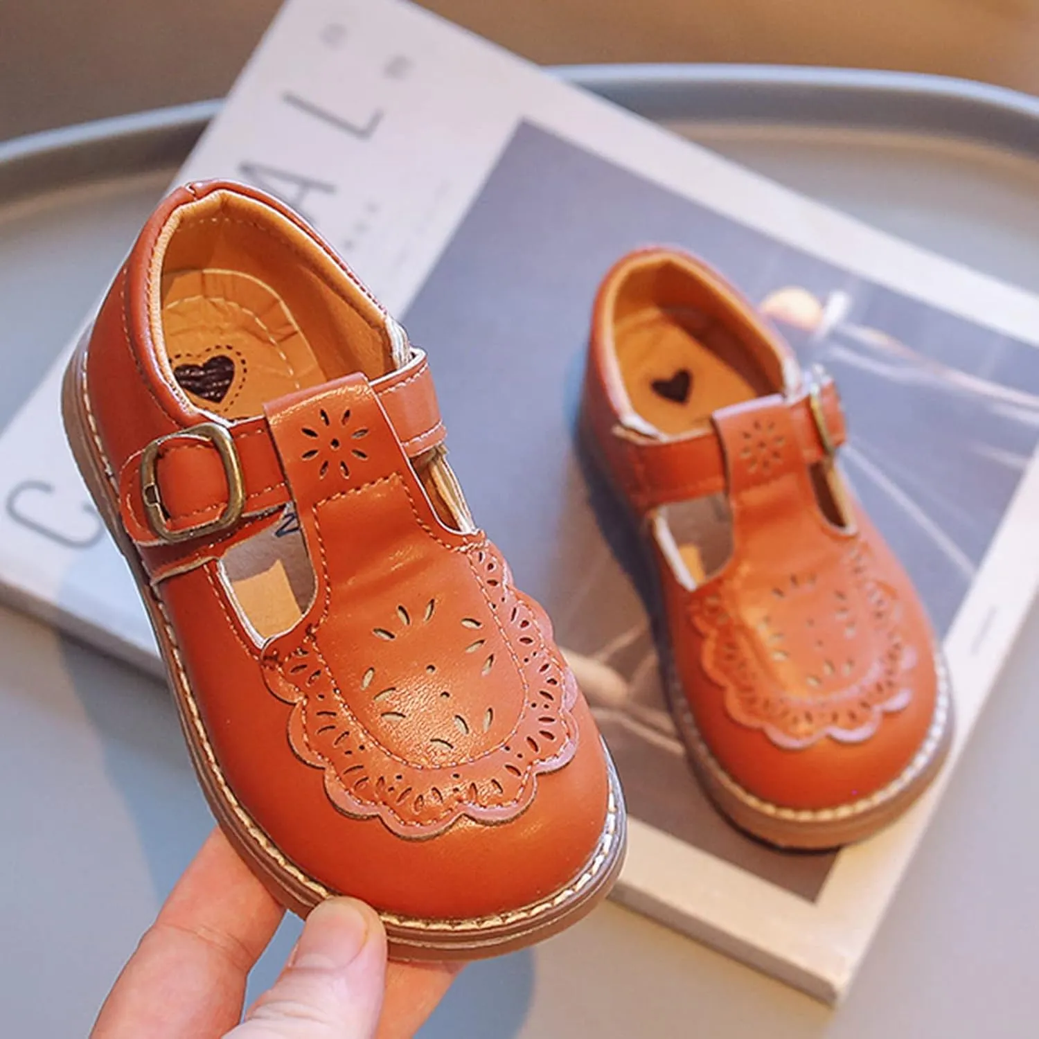 Toddler Boys Girls Dress Shoes Kids School Uniform Formal Casual Oxfords for Kids Party Wedding Girls Mary Jane Shoes