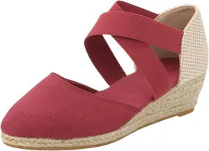 Wedge Sandals Open Toe Flatform Wedge Casual Sandal Vacation Sandals for Women Women’s Low Wedges Platform Sandals
