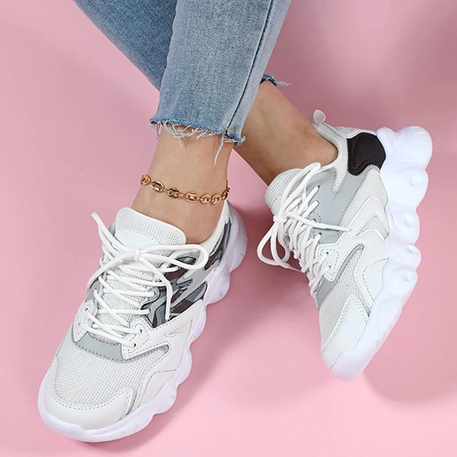 Wedge Sneakers for Women Comfortable Dressy Flats Shoes Women Dressy Wide Feet Orthopedic Comfy Running Shoes Women Wide Sneakers for Women Size 8 Wide Width Size 11 Non Slip Shoes Women