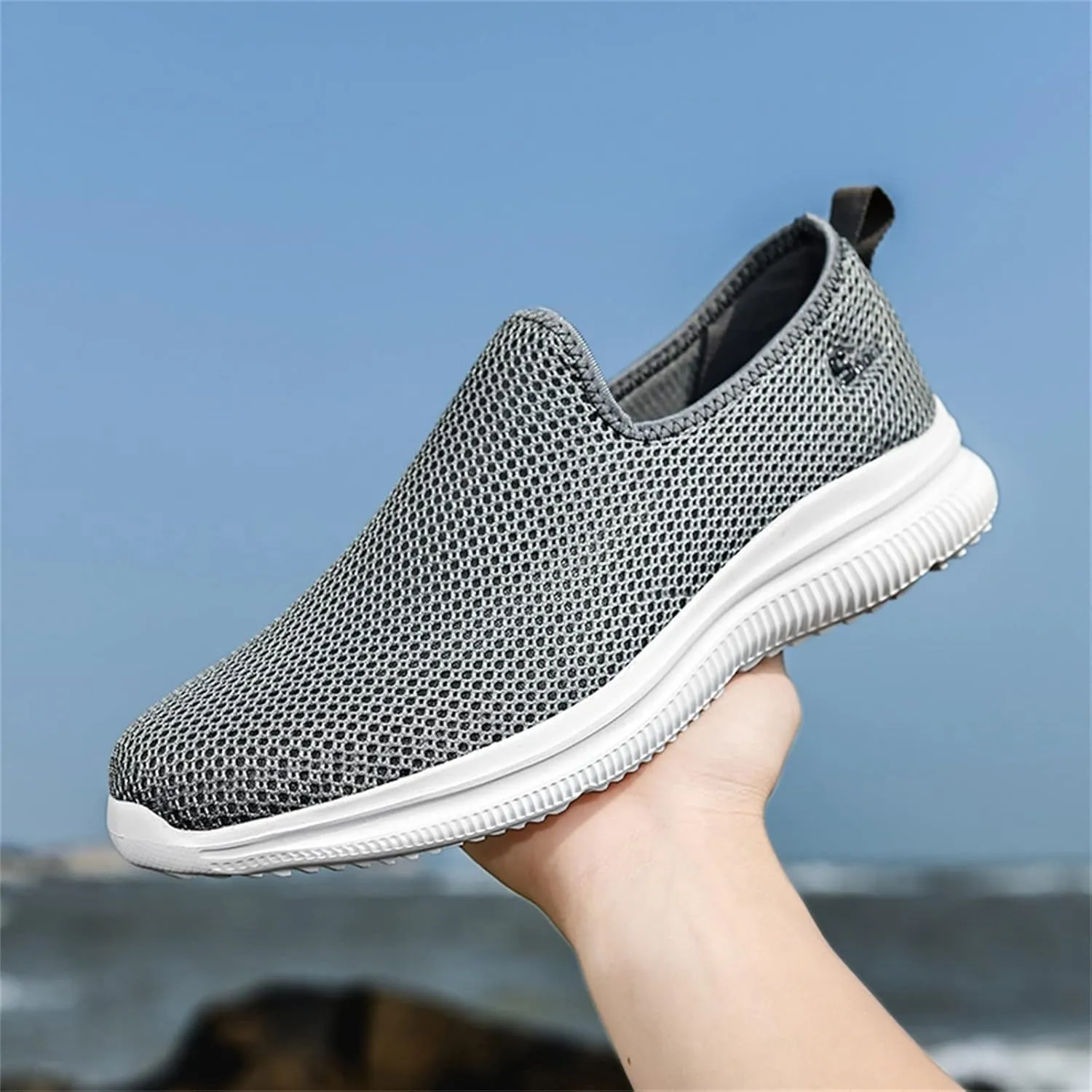 Women Running Shoes Lightweight Tennis Shoes Non Slip Tennis Shoes Womens Slip On Woman Shoes Casual Casual Sneakers Platform Tennis Shoe White Loafers