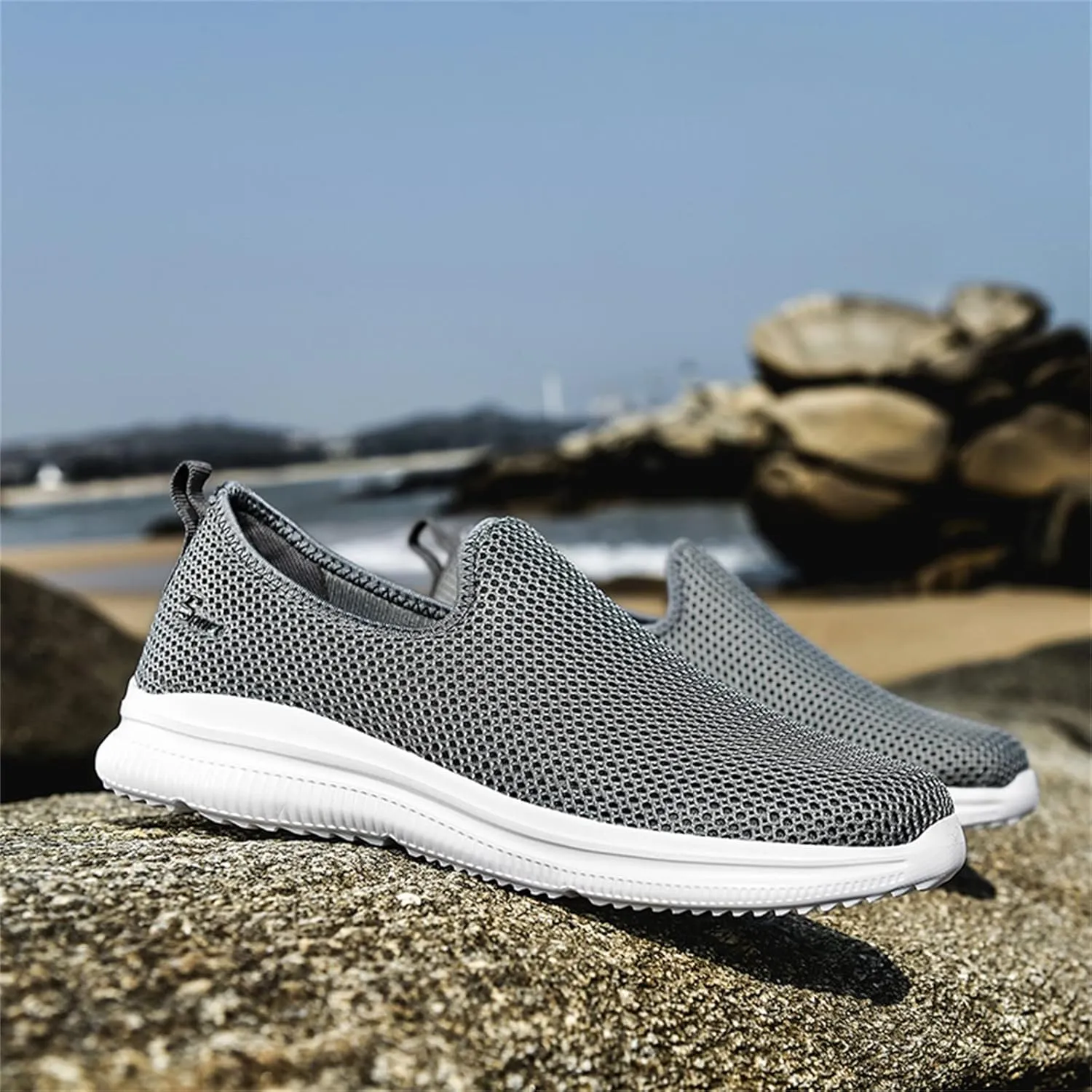 Women Running Shoes Lightweight Tennis Shoes Non Slip Tennis Shoes Womens Slip On Woman Shoes Casual Casual Sneakers Platform Tennis Shoe White Loafers