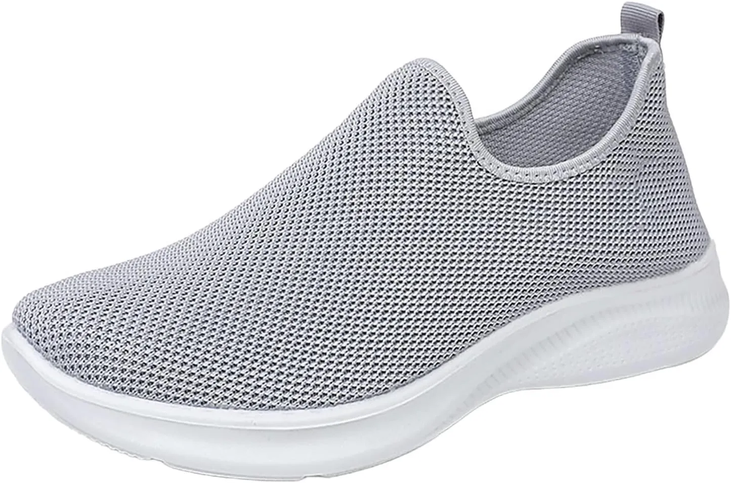 Womens Breathable Soft Sole Casual Sport Shoes Thick Sole Flat Comfortable Lighweight Sneakers Hands Free Comfy Outdoor Walking Shoes for Ladies