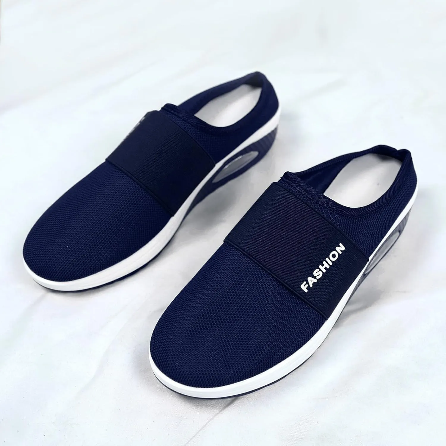 Women's Casual Slip on Half Shoes Breathable Walking Shoes Women Loafers Casual Tennis Shoes Dress Sneakers Waterproof Tennis Shoe Casual Loafers