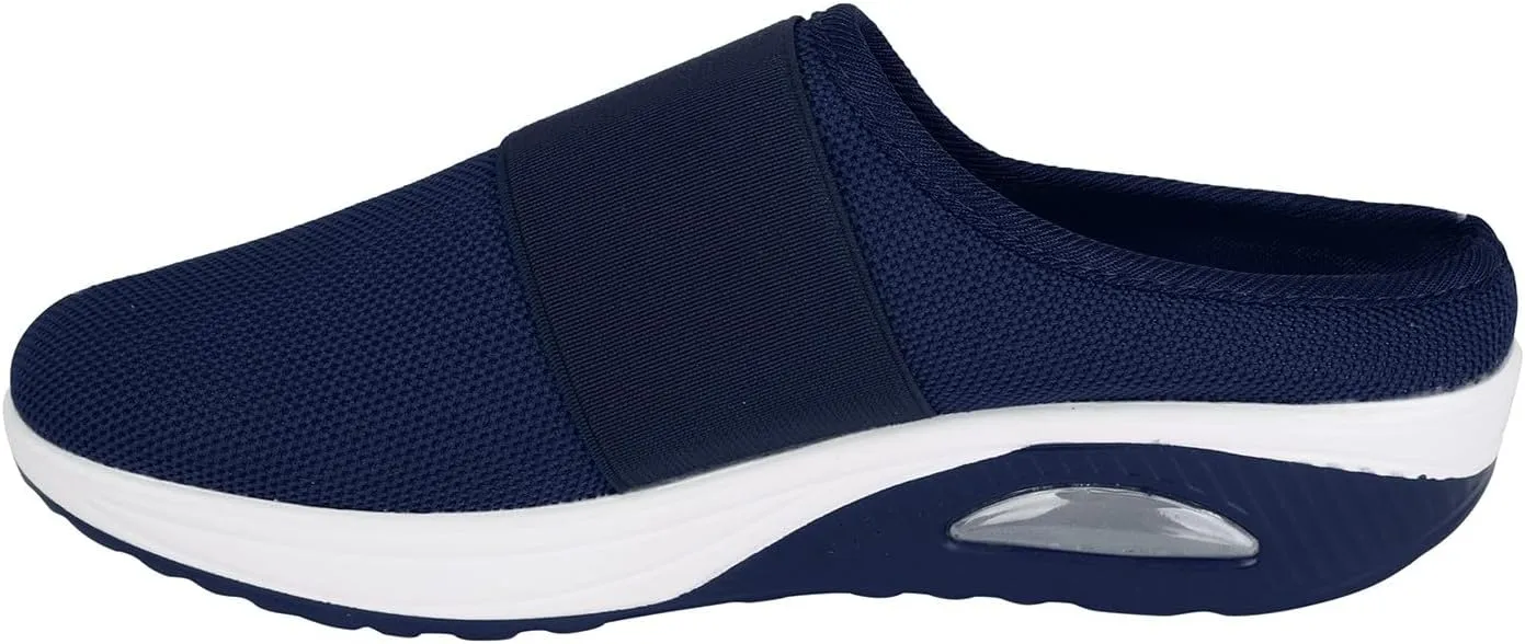 Women's Casual Slip on Half Shoes Breathable Walking Shoes Women Loafers Casual Tennis Shoes Dress Sneakers Waterproof Tennis Shoe Casual Loafers