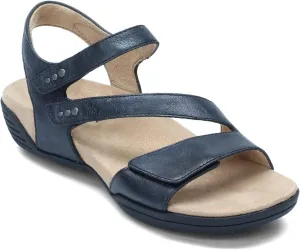 Women's Flat Sandals, Black, 7 Wide