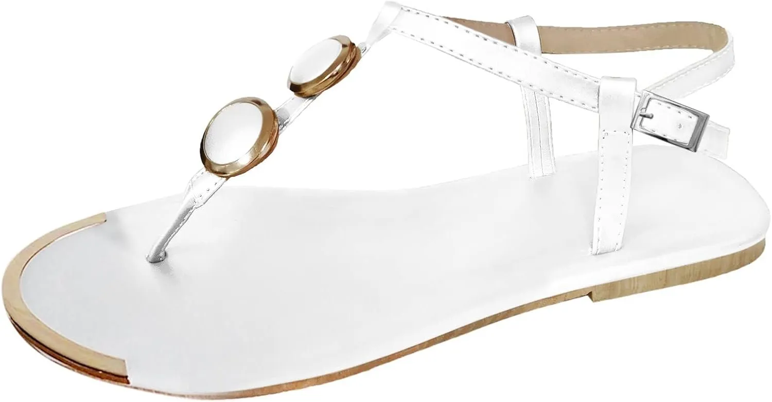 Womens Flat Sandals Lightweight Non Slip Flip Flops Casual Open Toe Slides Bathroom Shower Slippers Outdoor Beach Shoes Flat Strappy Sandals for Women Casual Slides Summer Beach Shoes