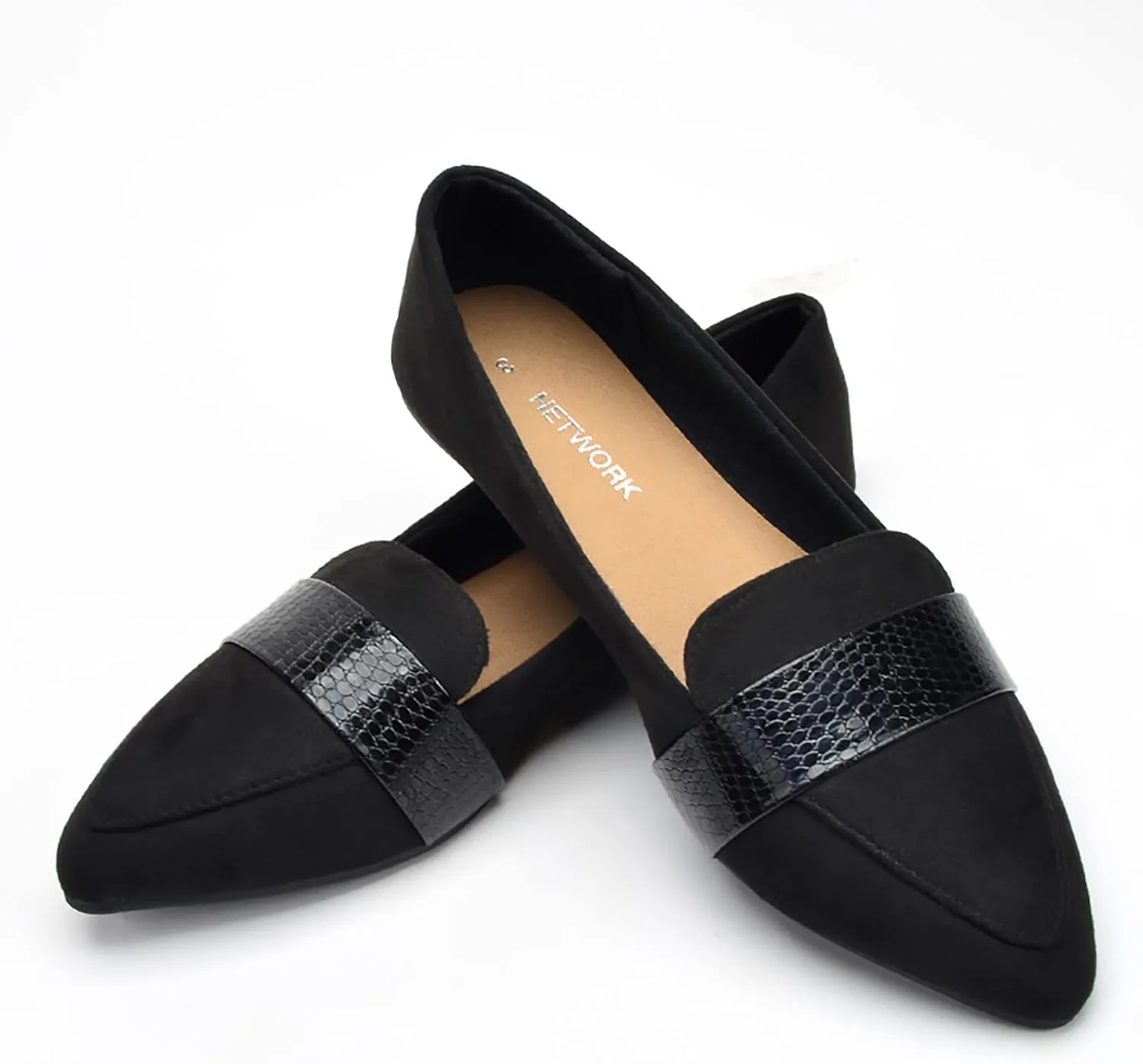 Women's Flats Pointed Toe Dress Shoes Comfort Business Shoes Slip-On Flat Shoes Casual Office Shoes Comfy Loafers
